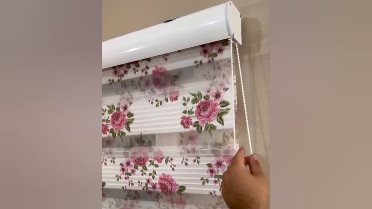 مشکل باز و بسته شدن پرده زبرا
