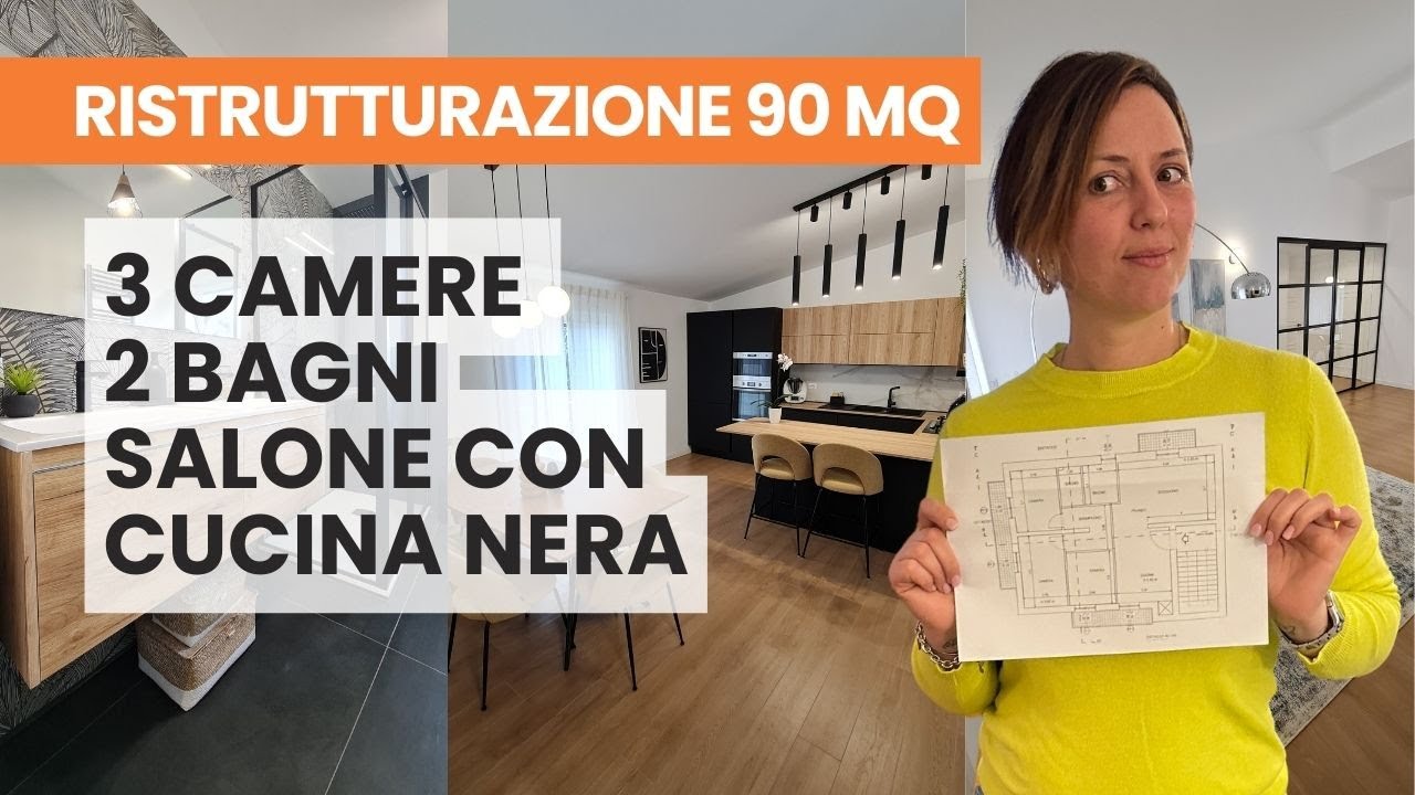 Come ho RICAVATO una CAMERA in più SPOSTANDO CUCINA e BAGNO