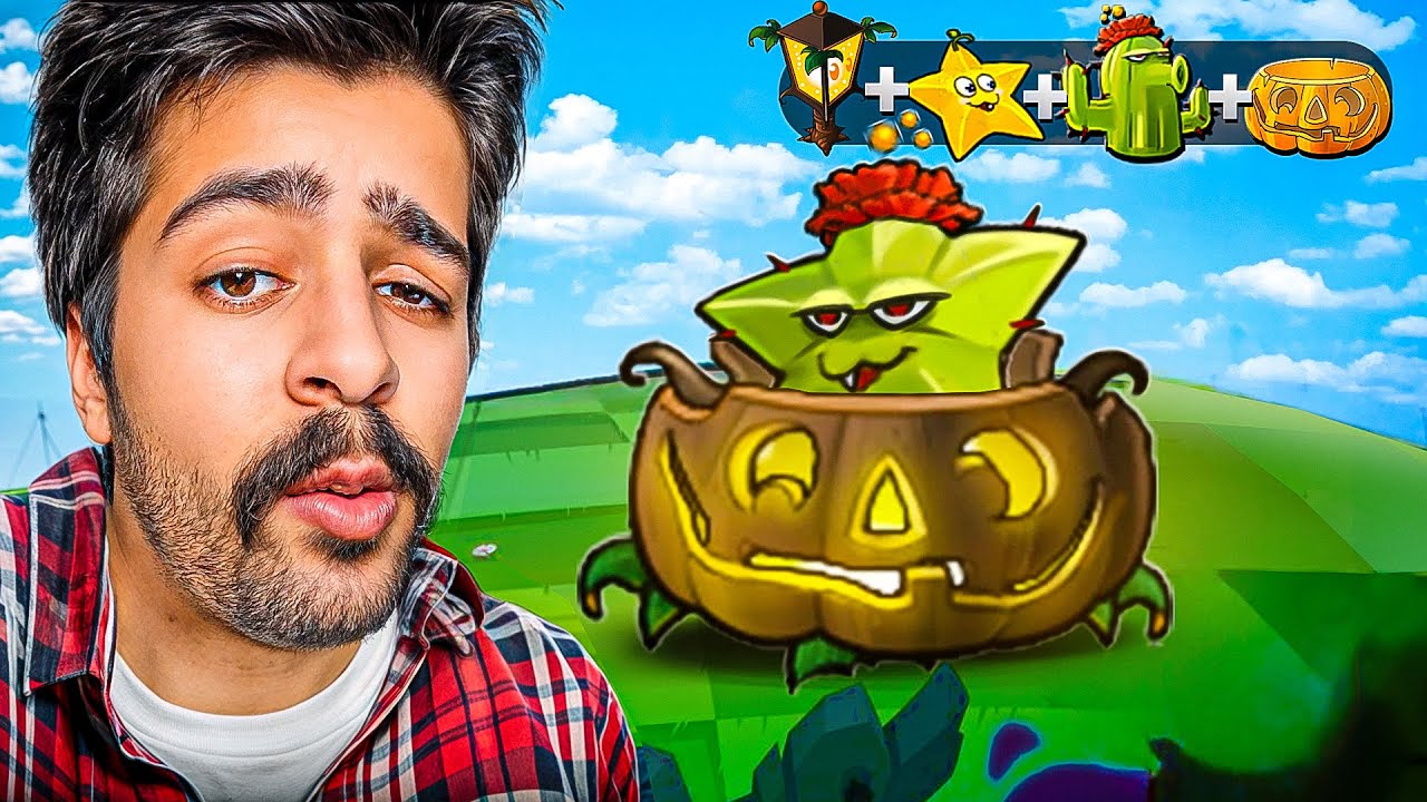 چهارتا گیاه رو با هم ترکیب کردم چه سمی شد  ! 😮🔥 | PvZ Fusion