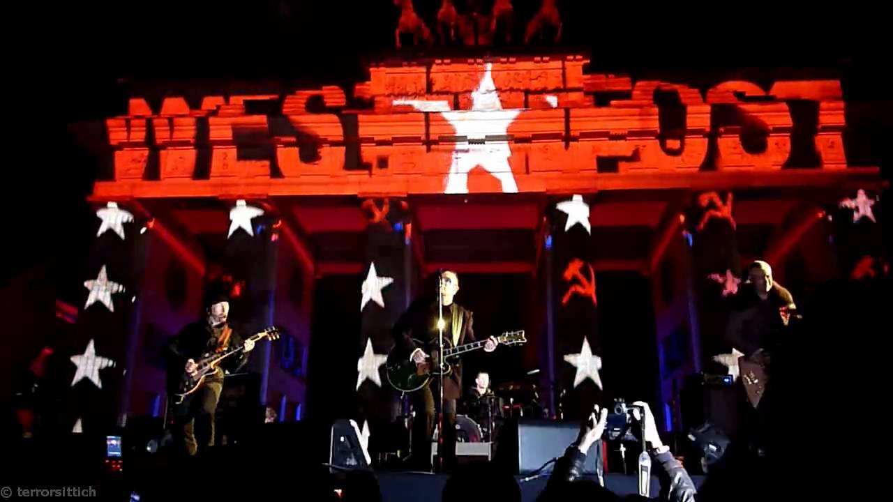 U2 One, Berlin Brandenburger Tor 2009-11-05