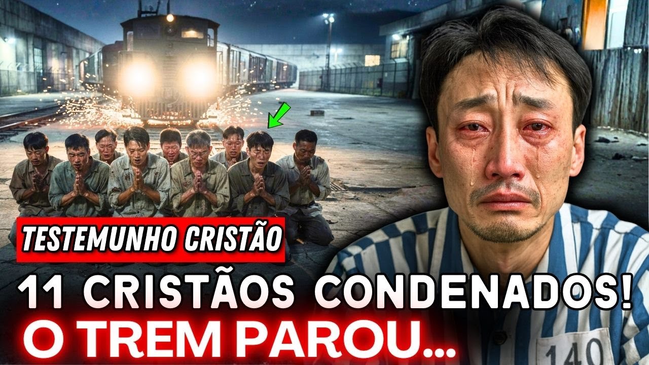 NA COREIA DO NORTE: 11 CRISTÃOS EM UMA CELA, PRONTOS PARA MORRER… DEUS PAROU UM TREM!
