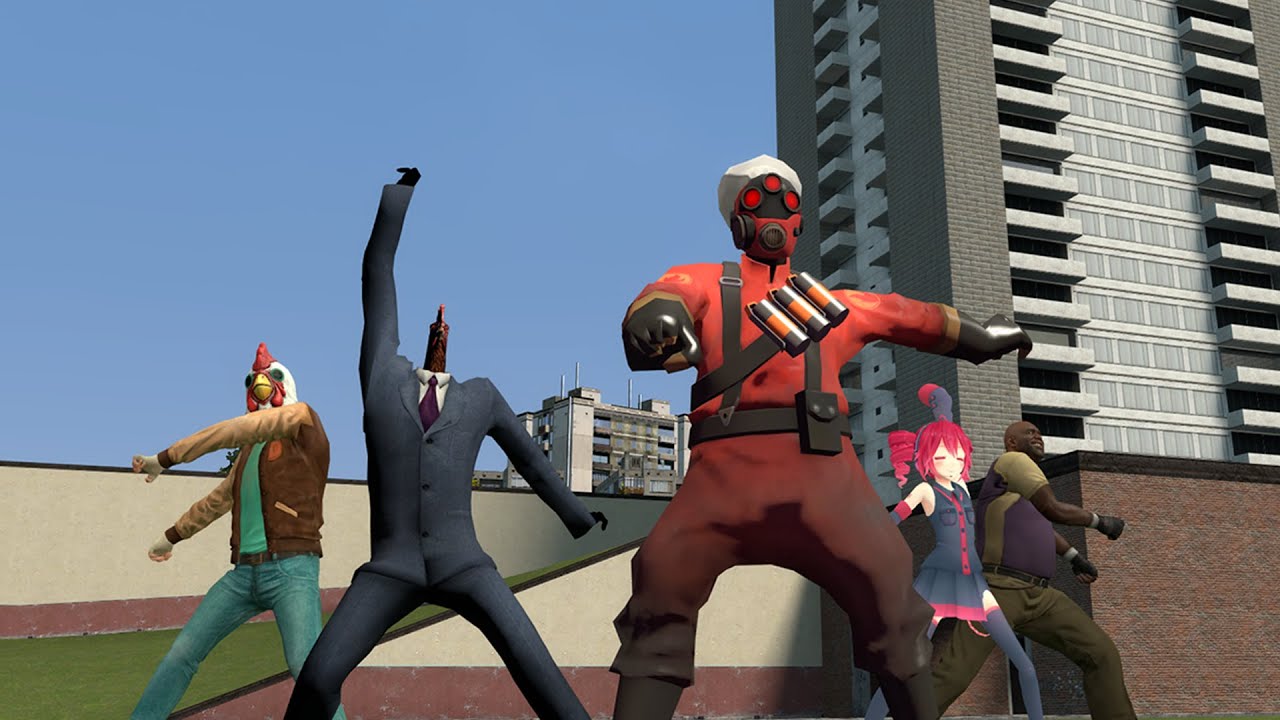 California Girls meme dance in Gmod