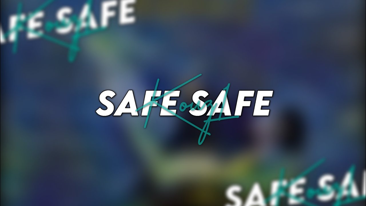 kouz1 - Safe Safe [slowed & Reverb] +Lyrics
