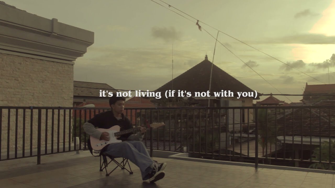 it's not living if it's not with you - the 1975 | guitar loop cover