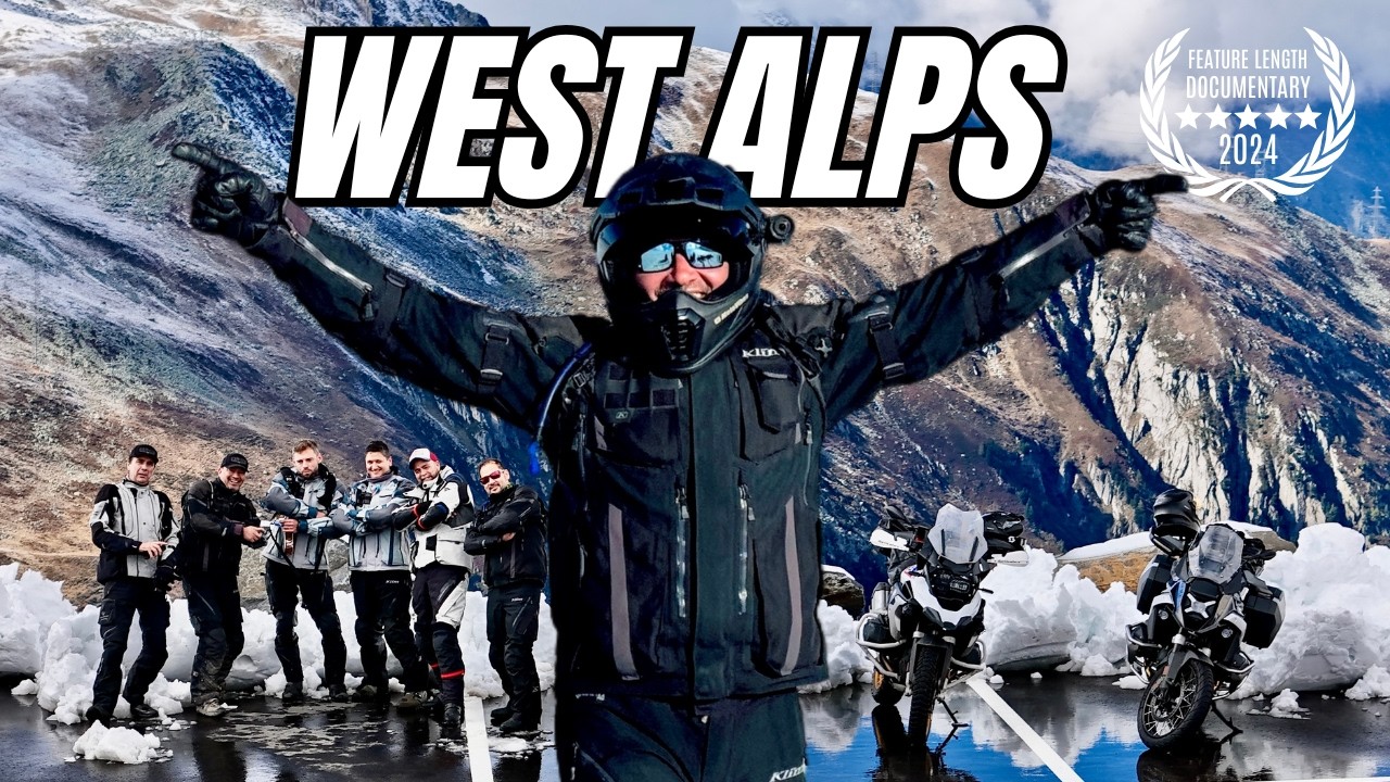 8-DAY MOTORCYCLE ADVENTURE through the SWISS & FRENCH ALPS (West Alps)