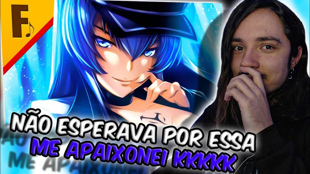 (ME APAIXONEI!) REAGINDO ao RAINHA DO GELO - Esdeath (Akame ga Kill) | Felícia Rock | REACT // Nai