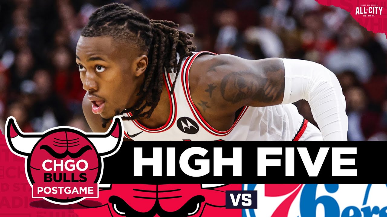 Bulls HOT Streak Continues, Beat 76ers for Fifth Win in a Row | CHGO Bulls Podcast