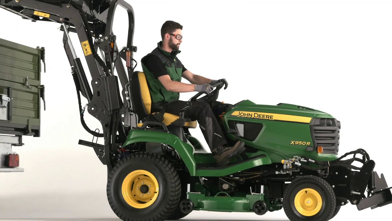 Tracteur Tondeuse Diesel Professionnel X950R de John Deere