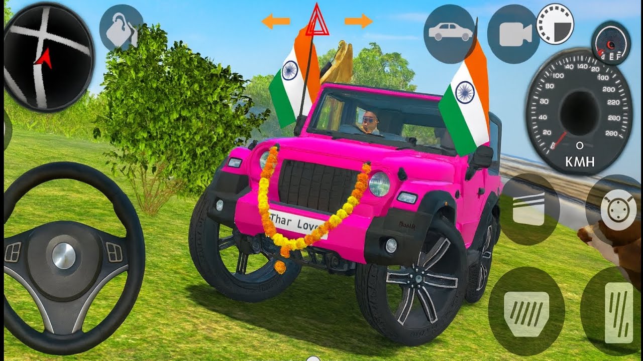 Modified Mahindra Thar Car Games: Indian Cars (Gadi Wala Game) - Car Game Android Gameplay 2025