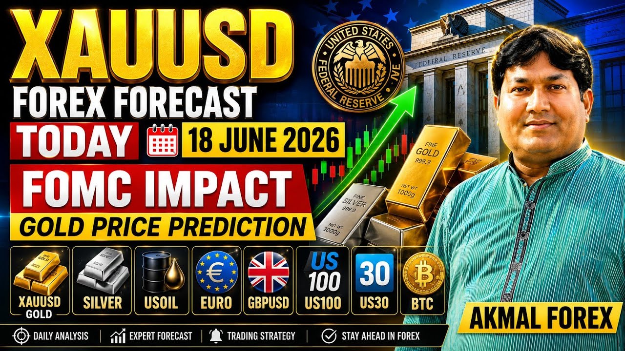 xauusd prediction today hindi 18 June 026 | #gold technical analysis silver forex forecast next move