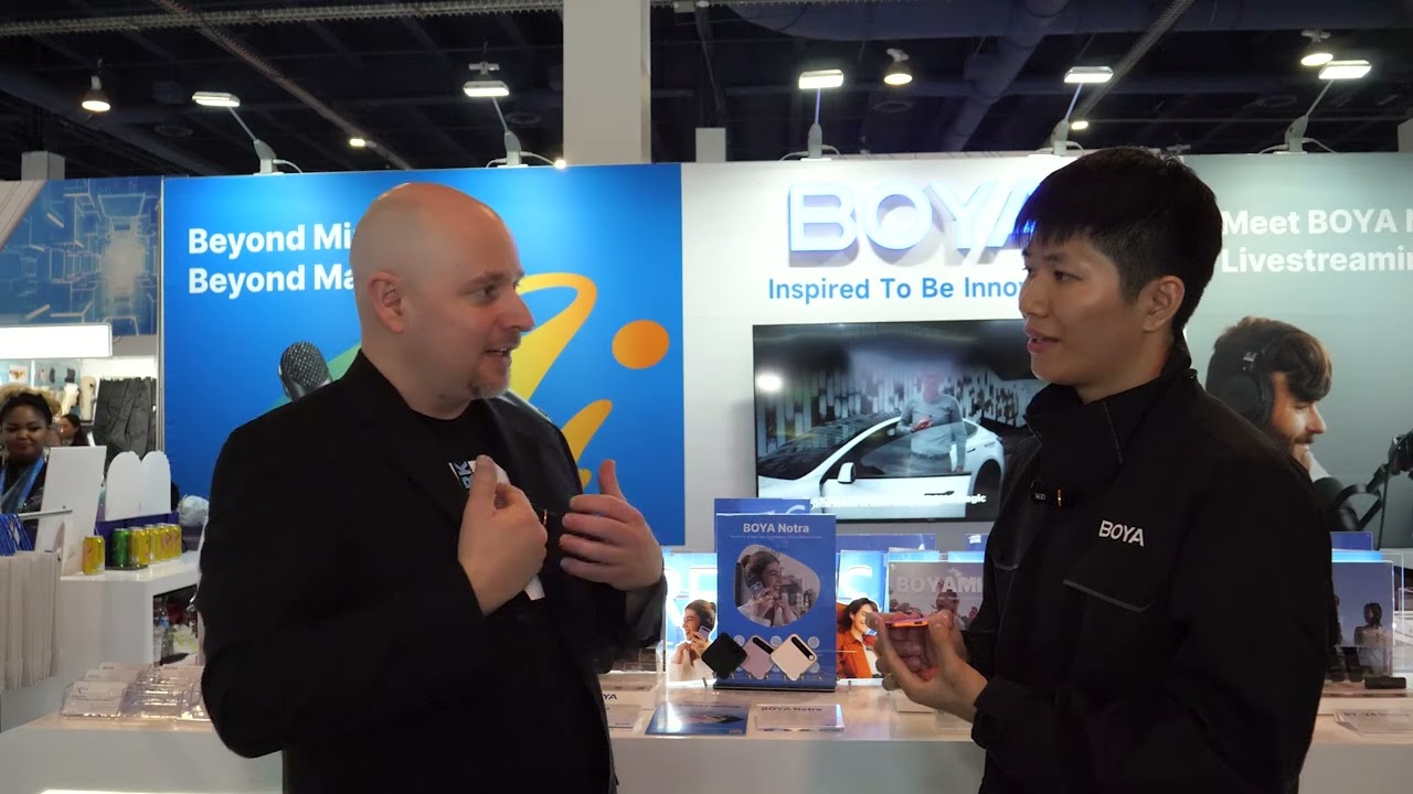 BOYA Notra AI Note Taker — Интервью — CES 2026 — Poc Network