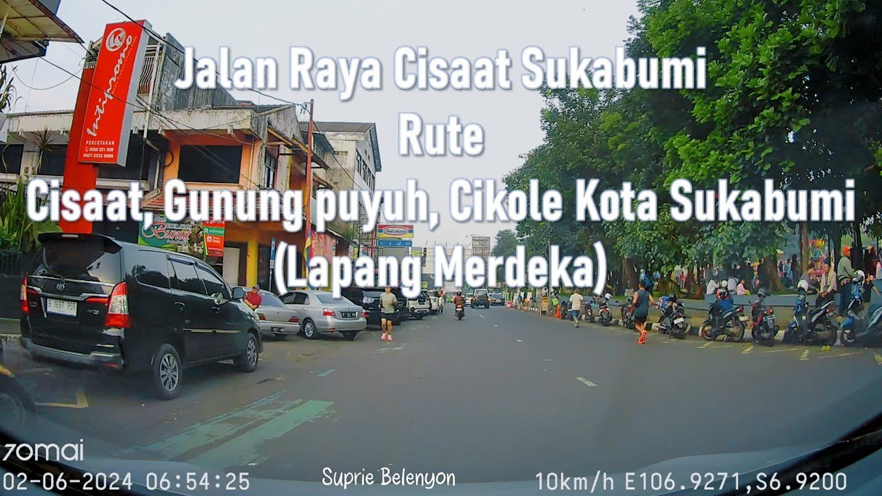 Jalan Raya Cisaat Sukabumi (Cisaat, Gunung Puyuh, Cikole Kota Sukabumi) - Suprie Belenyon