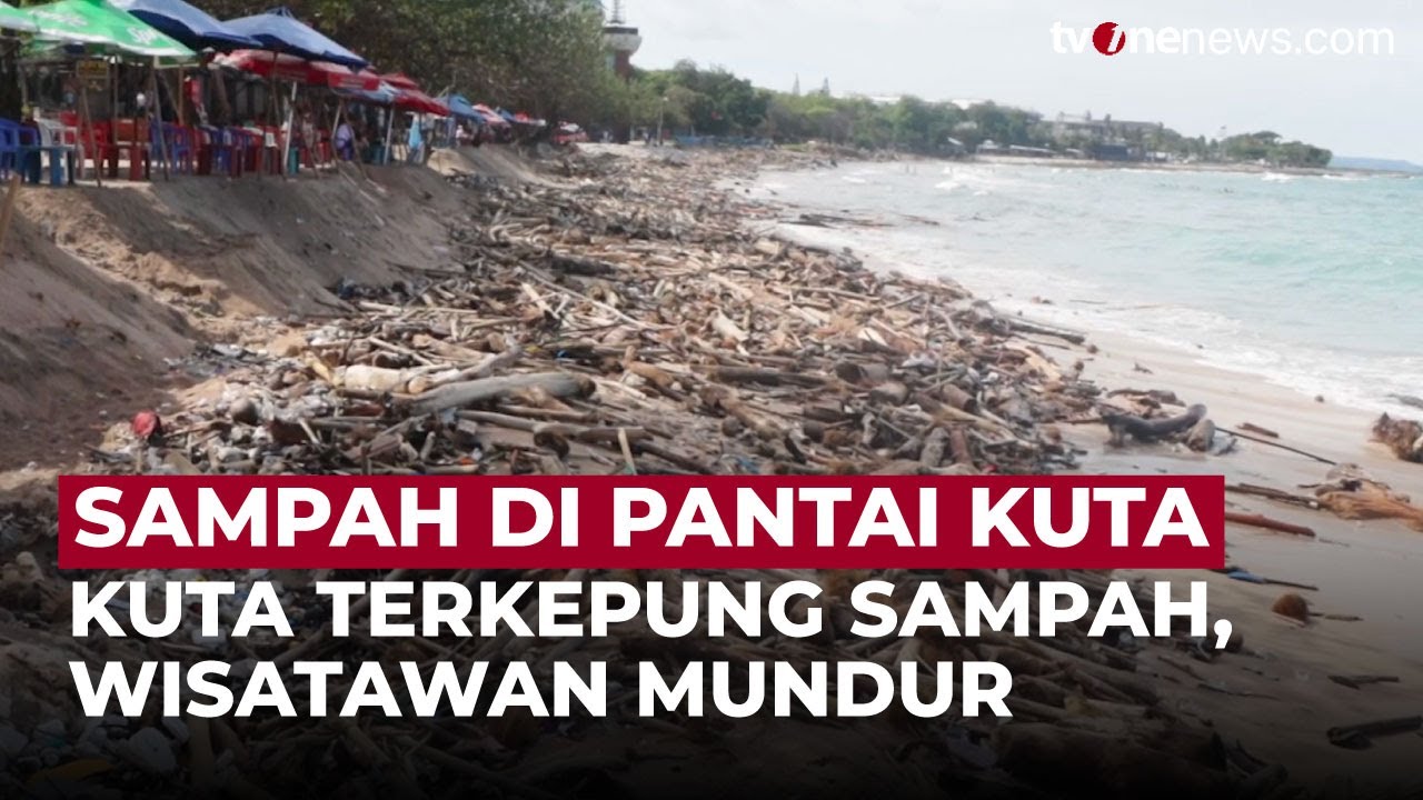 Sampah Menumpuk di Pantai Kuta Bali, Wisatawan Alihkan Tujuan ke Pantai Lain | OneNews Update