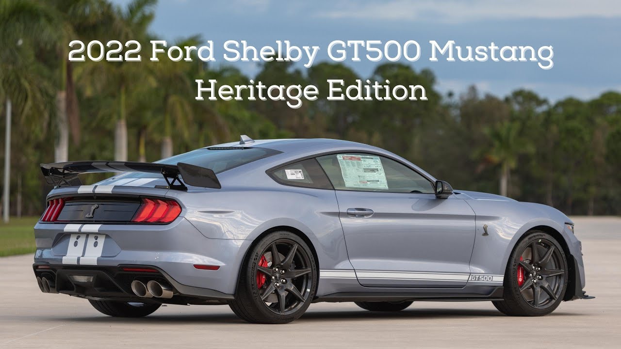 2022 Ford Shelby Mustang GT500 Heritage Edition