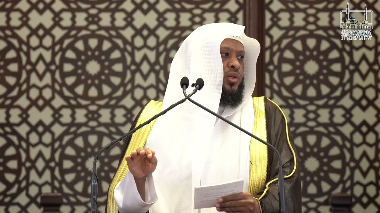 《معراج المعنى》خطبة وصلاة الجمعة ▪︎ الشيخ توفيق الصايغ