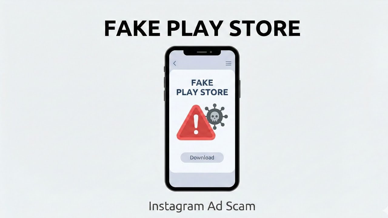 Fake Play Store Scam on Instagram | Free Movies App Warning