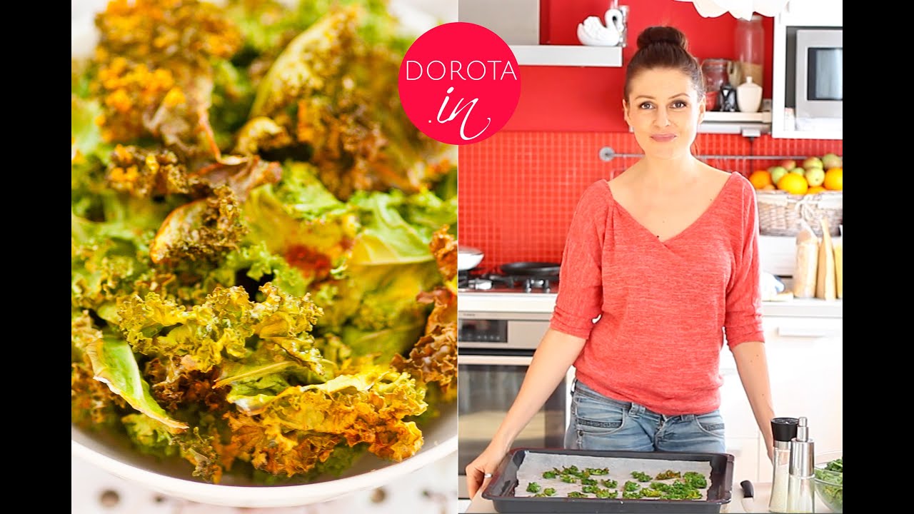 Chipsy z jarmużu 🥬🥬🥬 | Dorota Kamińska