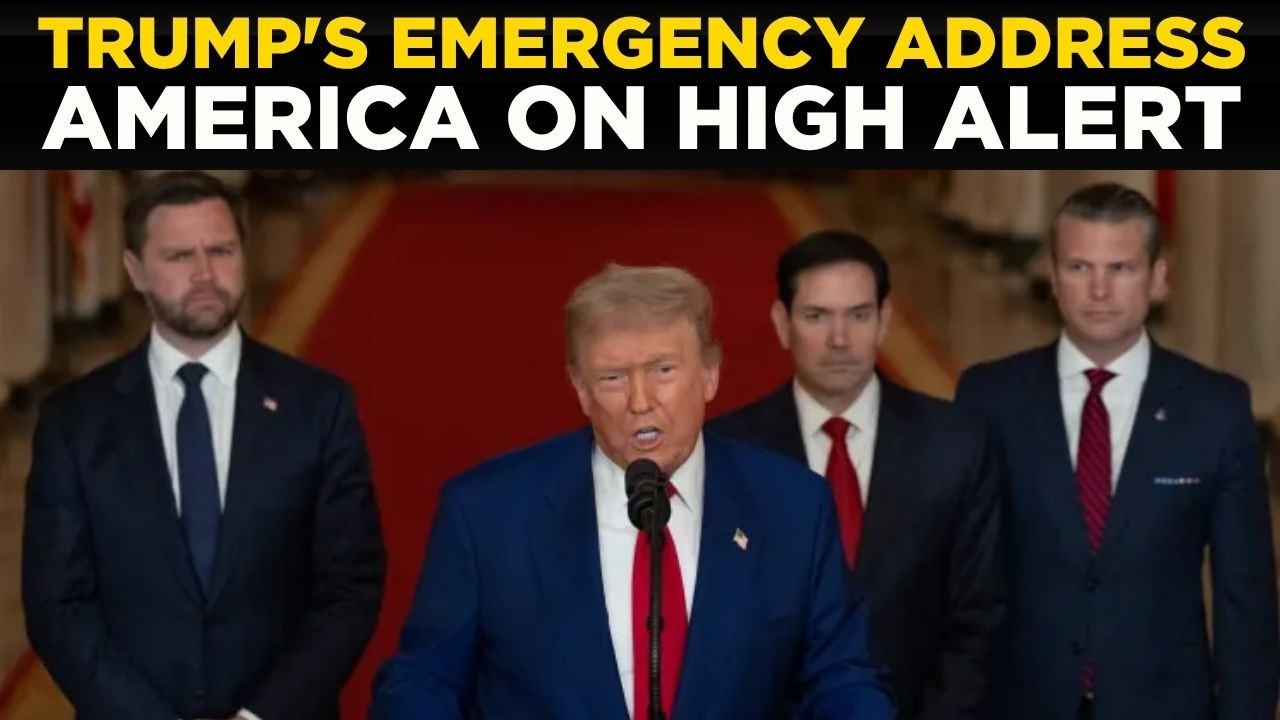 DONALD TRUMP LIVE: Trump Issues Urgent War Warning as Iran Launches Retaliatory Strikes | World News