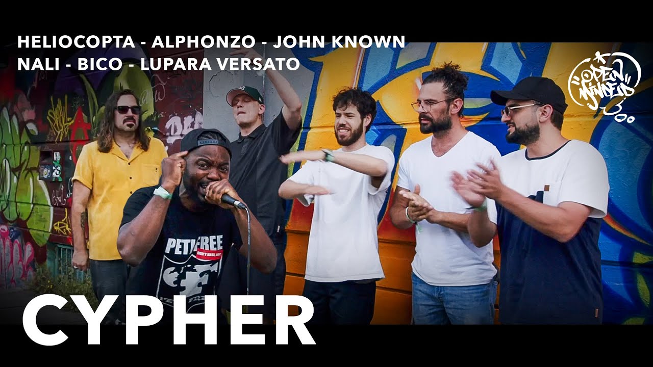 Open Minded Cypher | Heliocopta, Alphonzo, John Known, Nali, Bico & Lupara Versato (Tapefabrik 2023)