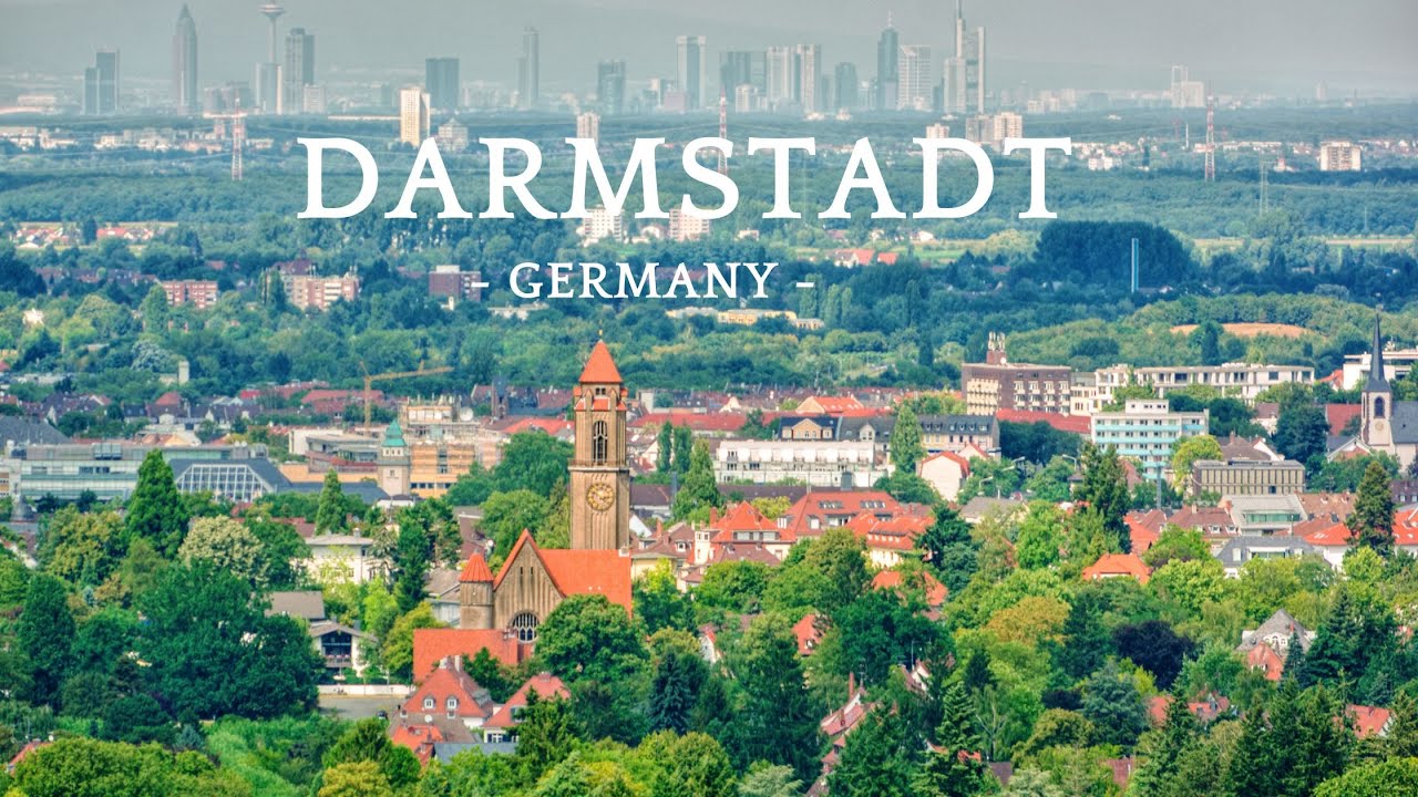 Darmstadt Germany 4K | Exploring the City in Stunning Ultra HD Quality