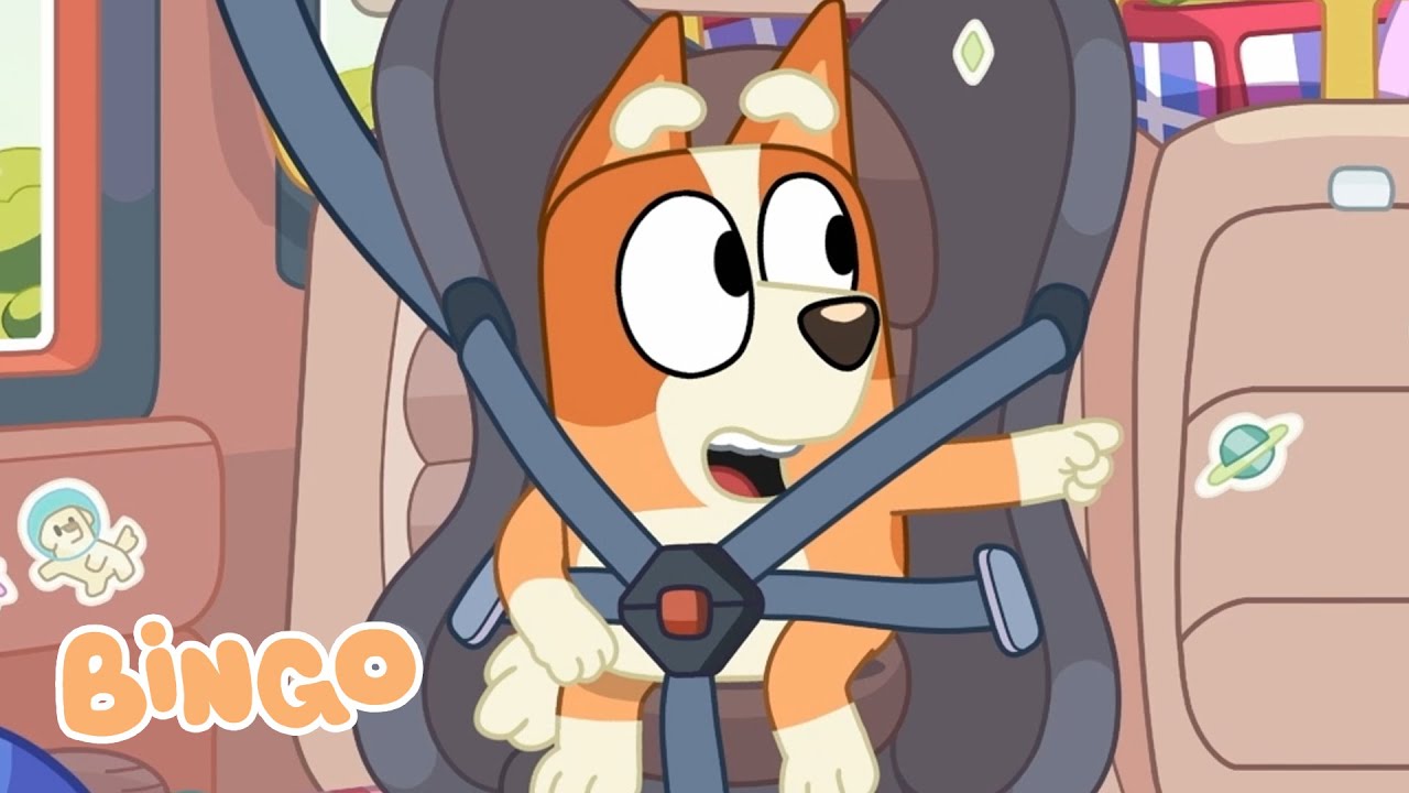 I Spy Game with Bingo! 👀 🧡 | Bluey Series 2 - Road Trip 🚗 🏕️ | Bingo - Official Channel