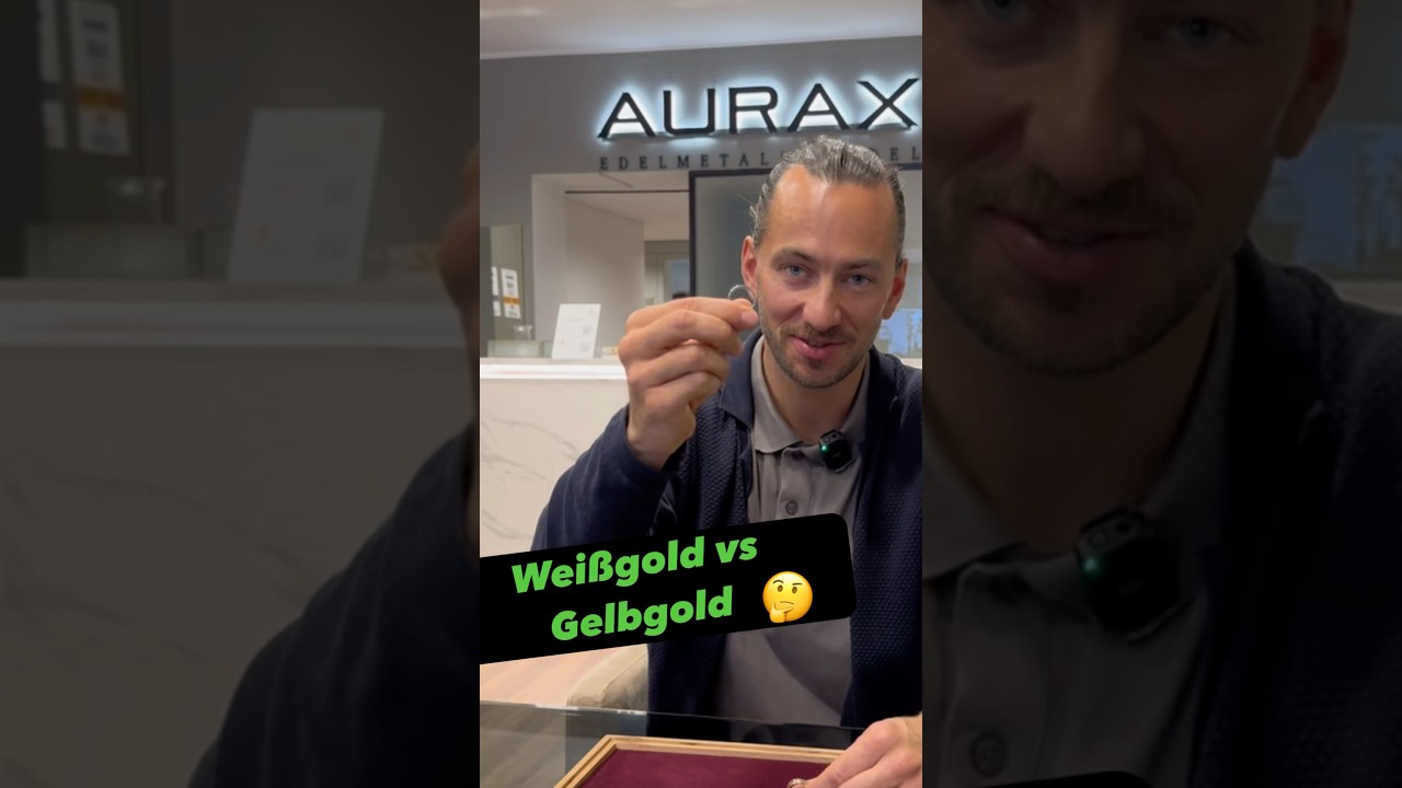 Wei&szlig;gold vs. Gelbgold ⚜️💍#Aurax#Gold#buisness#Gold#koeln#investing#goldverkauf#goldankauf