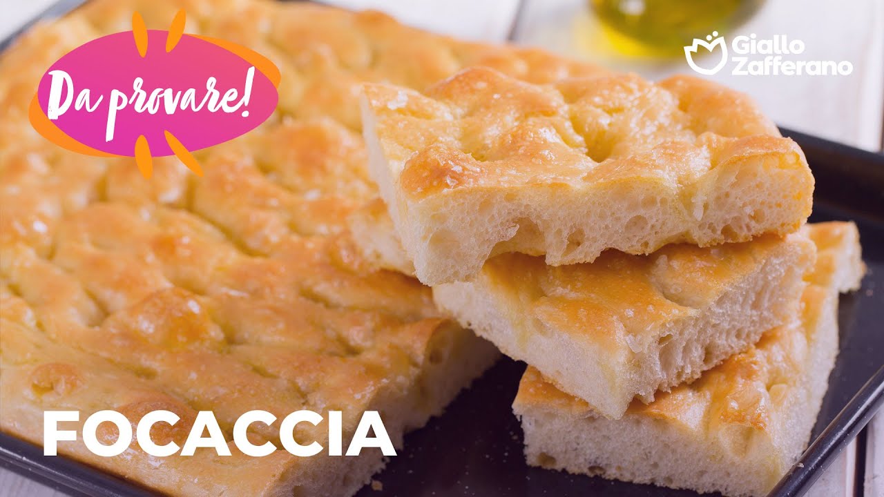 FOCACCIA - la RICETTA PERFETTA per un IMPASTO MORBIDO e PROFUMATO😋🌿