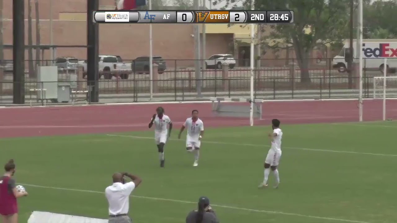 Akio's Goals Leads UTRGV Men's Soccer Past Air Force