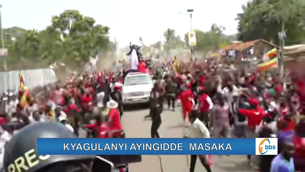 Kyagulanyi Atuuse ku Welcome , Tebamukkiriza Kuyita mu Kibuga Wakati
