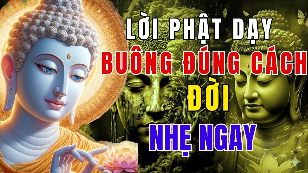 Lời Phật Dạy: Buông Đúng Cách – Đời Nhẹ Ngay, Tâm An Lạc Mỗi Ngày 🙏