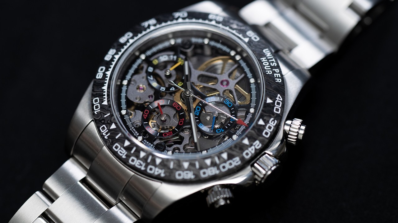 How I Made A Skeletonized Rolex Daytona Homage