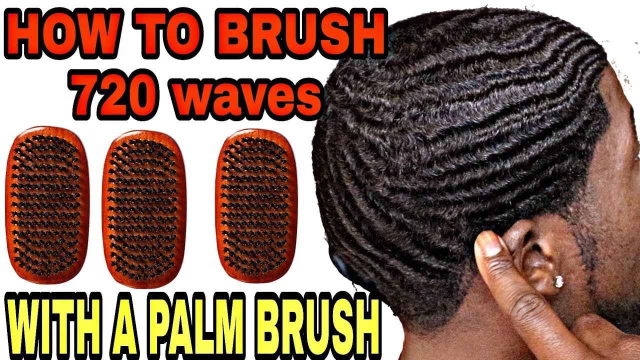 360 WAVES: HOW TO BRUSH 720 WAVES WITH PALM BRUSH 2018 FULL TUTORIAL MUST SEE VIDEO!