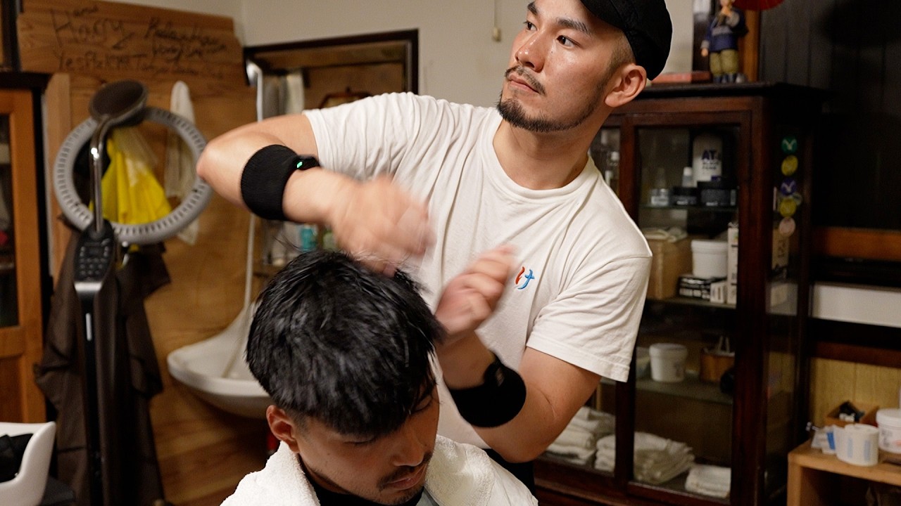 💈🇯🇵 [Congratulations Winning the World Massage Championship] barber shop 
