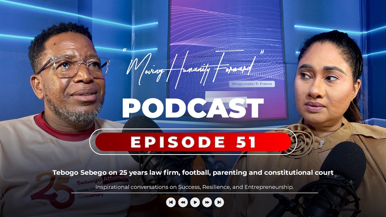 Tebogo Sebego on 25 years of Law, Diski and being a Present Dad! - MHF Podcast Episode 51