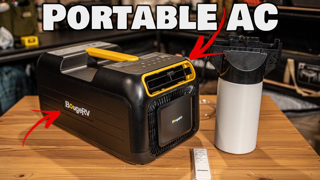 Air Conditioner while Camping? Outdoor Portable BougeRV 3500BTU AC