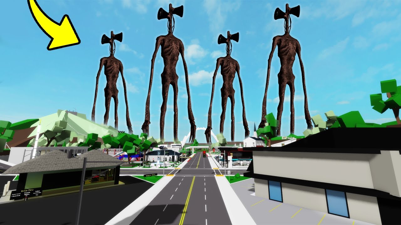 SPOTKAŁEM RODZINE SIREN HEAD na Brookhaven RP w Roblox!