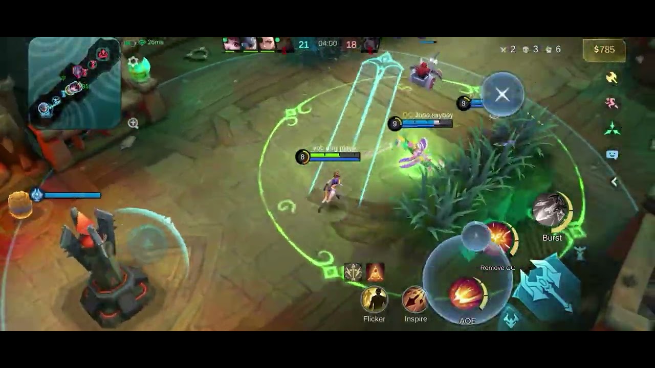 mobile legends : wanwan in brawl full game