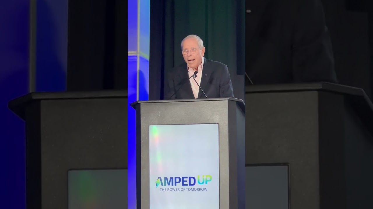 Walter Tobin -  Award at ECIA