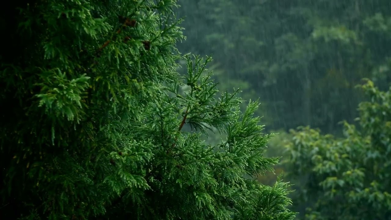 lull/rain sounds in the forest/звуки дощу в лісі/медитація для сну