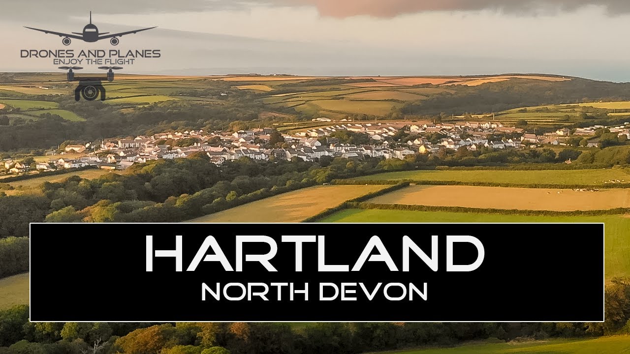 Hartland, North Devon - DJI Mavic Air Footage - HD