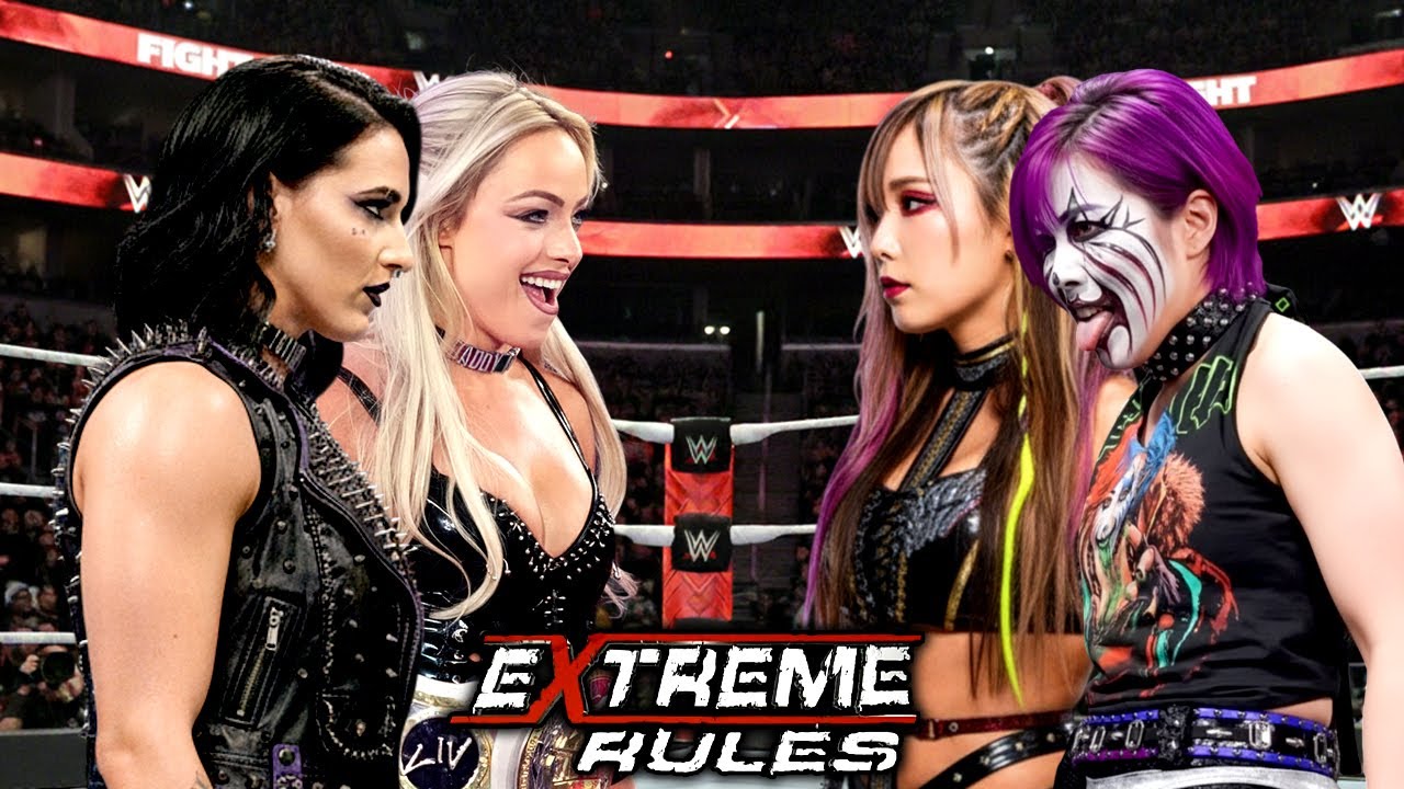 WWE Extreme Rules Liv Morgan & Rhea Ripley vs Asuka & Kairi Sane | 20.January.2026