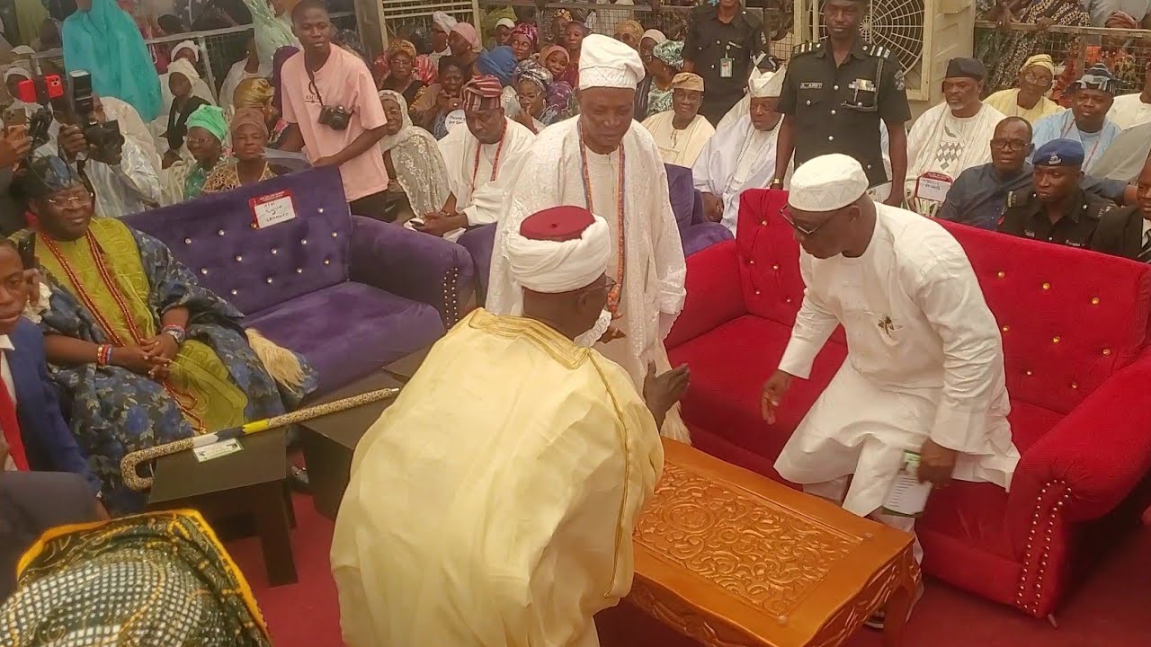 ARRIVAL OF IMAM OFFA, IMAM IBADAN, IMAM OGBOMOSHO @ OLUBADAN OBA LADOJA RAMADAN LECTURE 2026