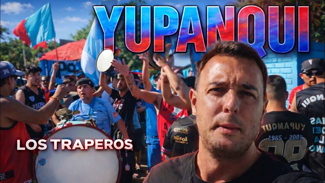 UNA HINCHADA DIFERENTE 🔴🔵 YUPANQUI