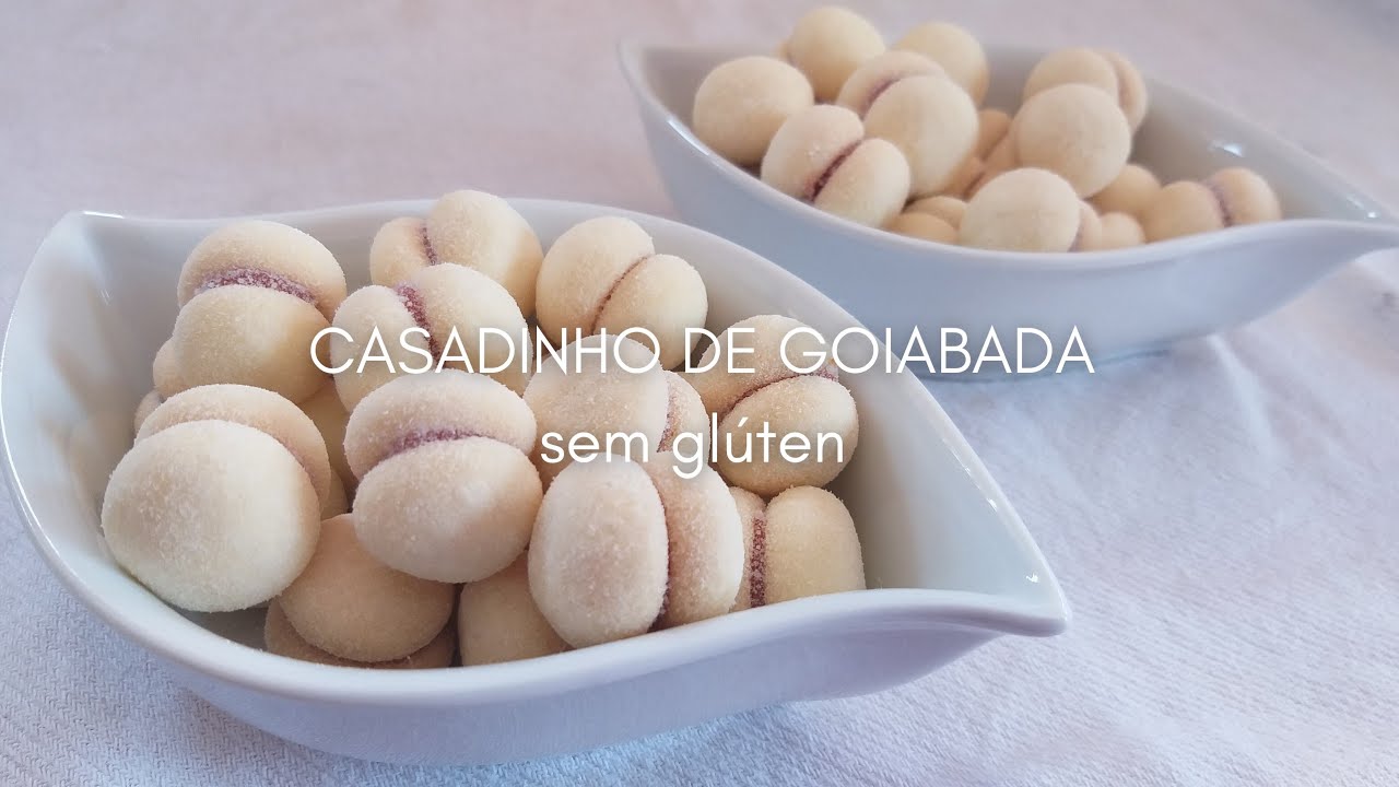 CASADINHO DE GOIABADA SEM GLÚTEN | Crocante que derrete na boca