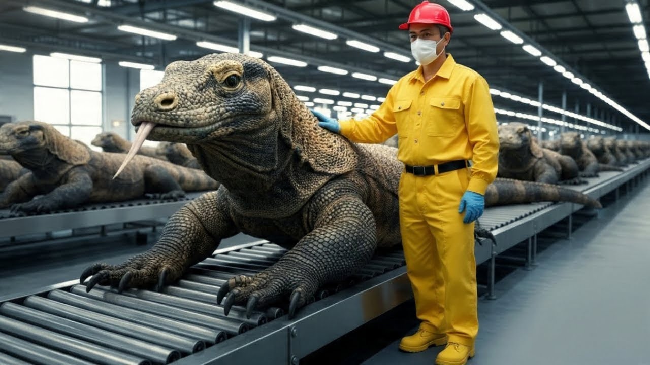 Inside the Komodo Leather Factory — How Premium Komodo Leather Becomes a Luxury Jacket