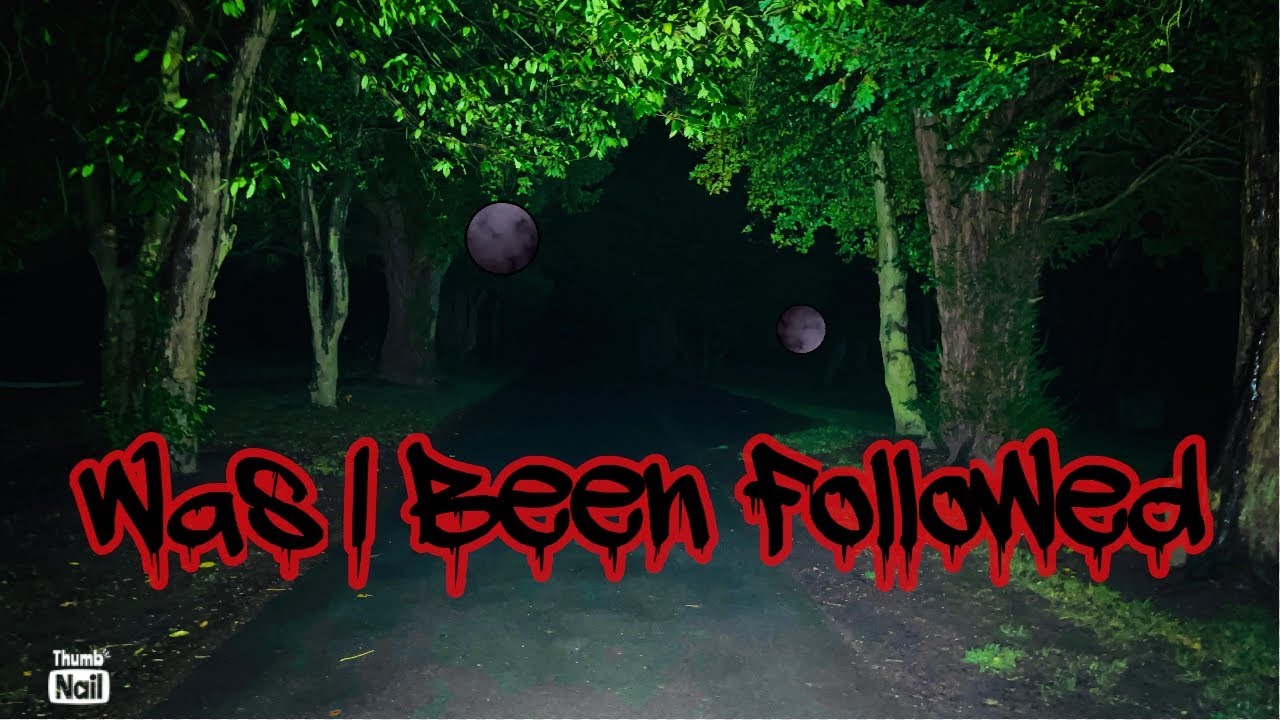 Was something following me.