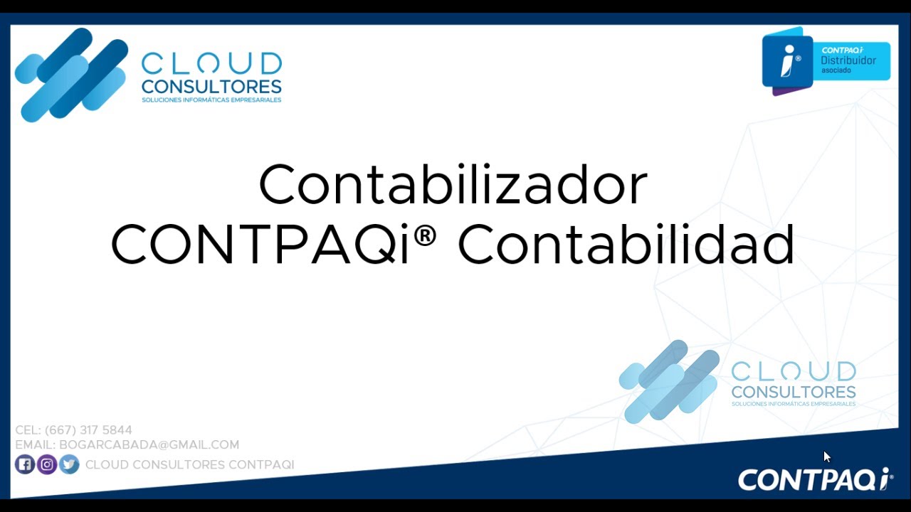 CONTPAQi CONTABILIDAD CONTABILIZADOR