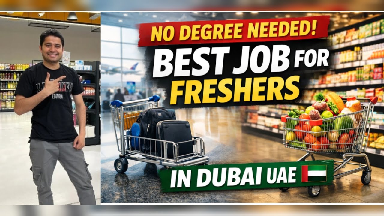Best Jobs in Dubai for Freshers 2026 | No Degree Needed | Start Your Career in UAE 🇦🇪