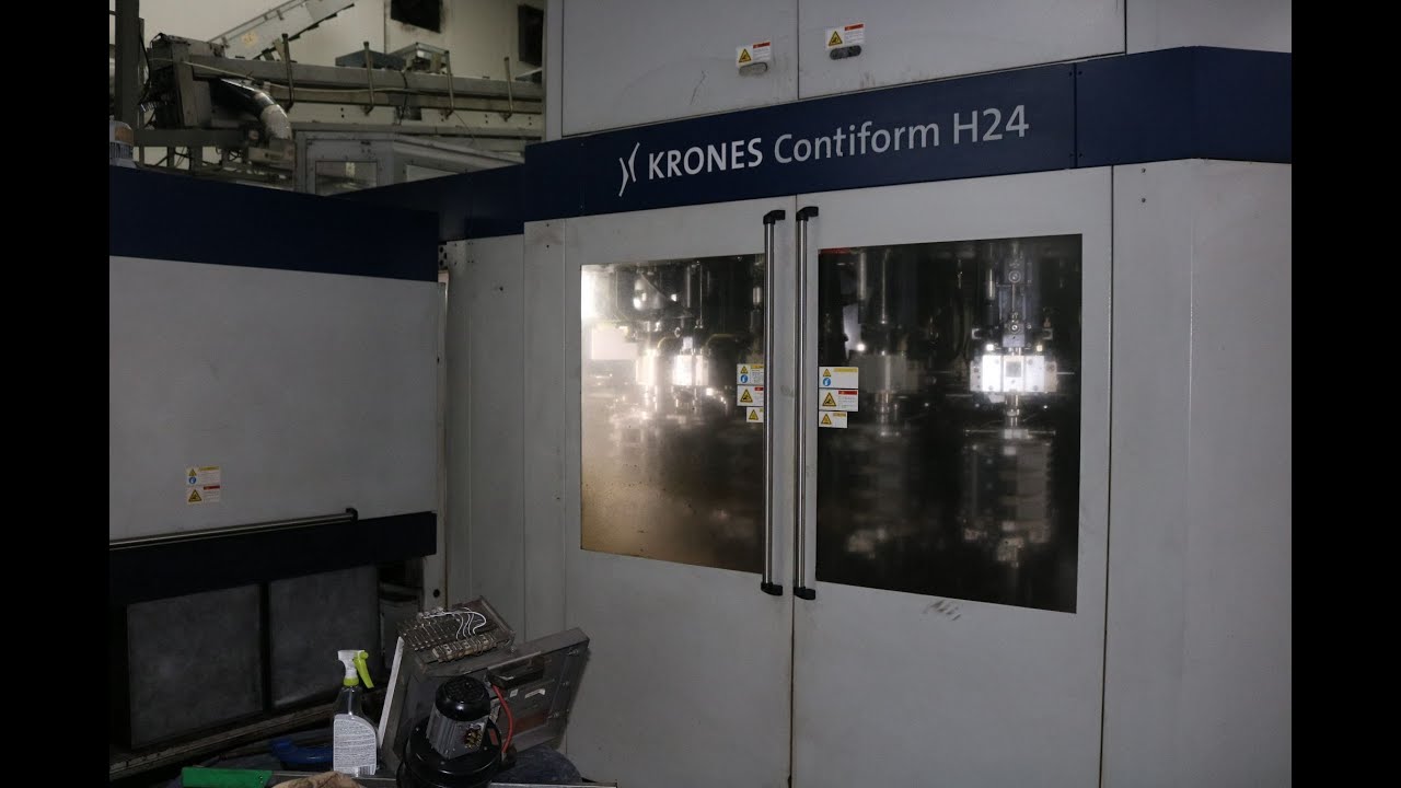 FOR SALE!! Krones Contiform H24 Stretch Blow Molder For PET Containers 24 Station 48kCPH