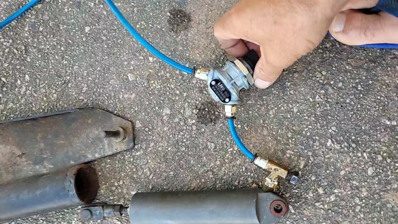 Modificação do sistema de desligar caminhão com bomba injetora.